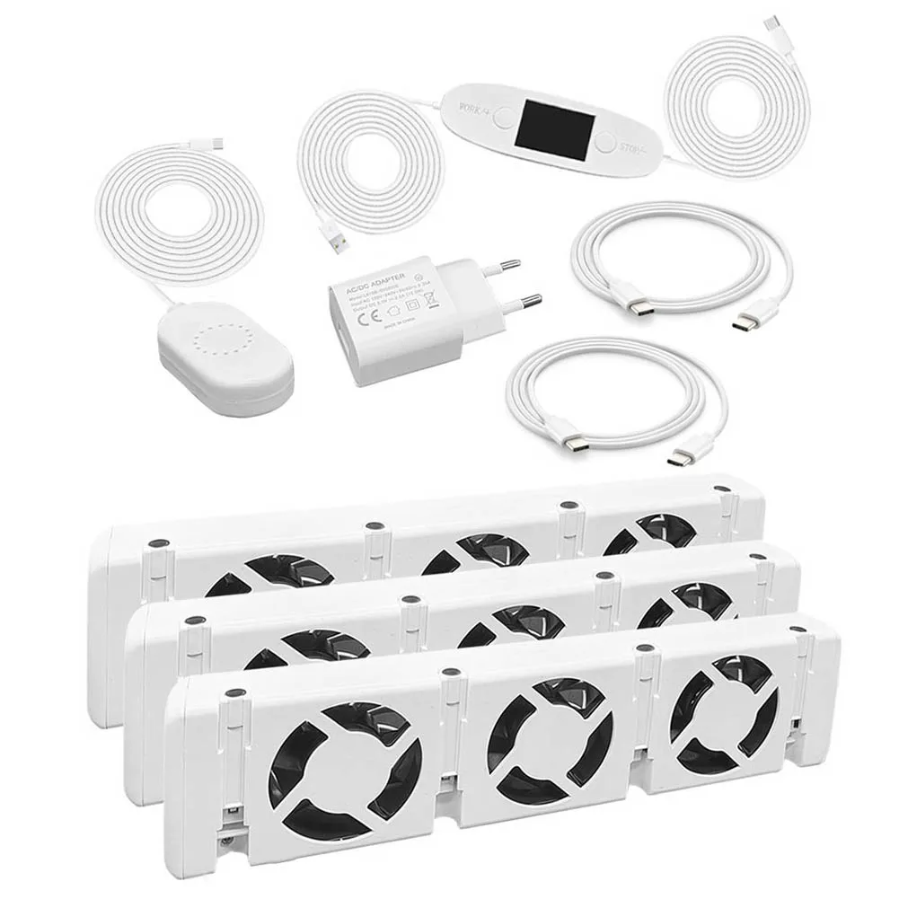 EU Standard 3.0 Trio-Set Radiator Fan Smart Radiator Booster Extension Set Cooling Ventilator Fan Home Improvement
EU Standard 3.0 Trio-Set Radiator Fan Smart Radiator Booster Extension Set Cooling Ventilator Fan Home Improvement