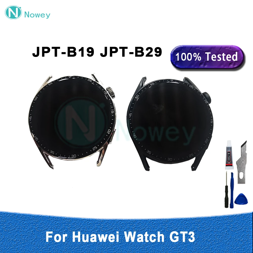 Original LCD screen for Huawei Watch GT 3, touch panel digitizer, frame 46mm, jpt-b19, jp-b29
Original LCD screen for Huawei Watch GT 3, touch panel digitizer, frame 46mm, jpt-b19, jp-b29