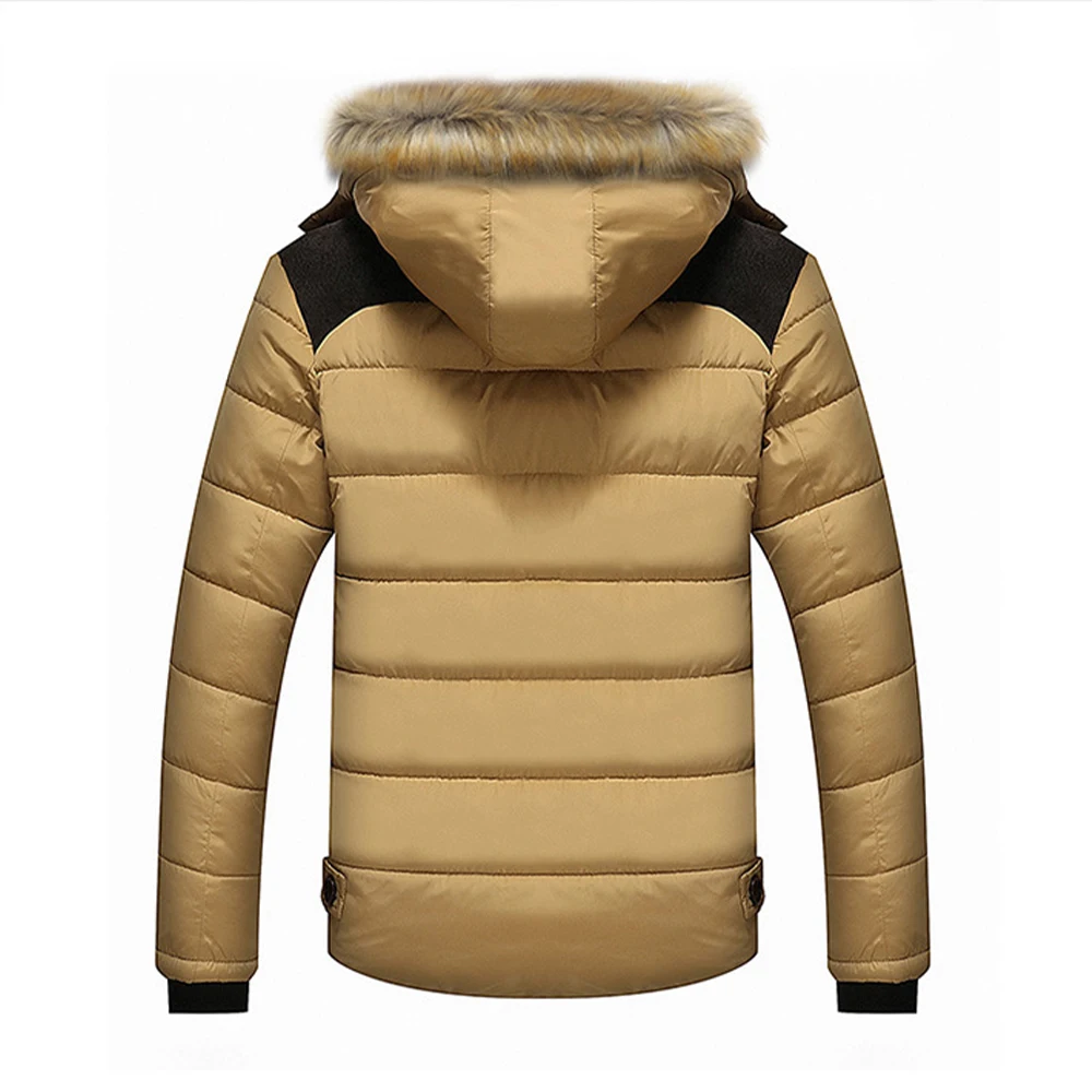 Men's Winter Warm Parka Overcoat Thick Hooded Jacket Coat Detachable hat Solid Color M 3XL Khaki/Red/Black/Blue
Men's Winter Warm Parka Overcoat Thick Hooded Jacket Coat Detachable hat Solid Color M 3XL Khaki/Red/Black/Blue