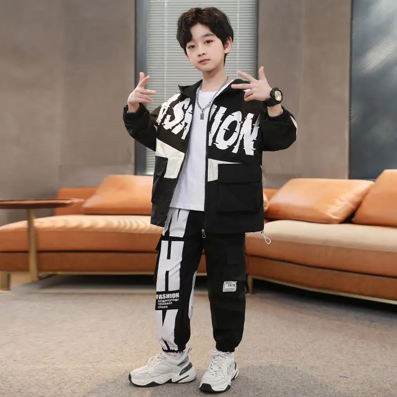 2023 Kid Fashion Toddler Baby Boy Girls Casual Clothes Set Outfits Spring Autumn Boys Sports Clothes Tracksuit Suits 4-14Years
2023 Kid Fashion Toddler Baby Boy Girls Casual Clothes Set Outfits Spring Autumn Boys Sports Clothes Tracksuit Suits 4-14Years