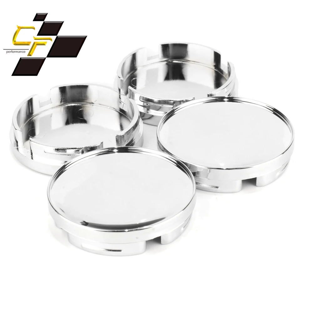 

4pcs 59mm 55mm Car Refits Weel Hub Center Caps For Rim Dust Hubcap Auto Accessroies Chrome Black ABS Plastic