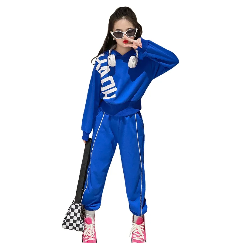 Girl Clothes Spring Letter Print Sweatshirt Set New Fashion Hooded Top + Sweatpant 2pcs Casual Sportswear for Teens Suit 4-14Yrs
Girl Clothes Spring Letter Print Sweatshirt Set New Fashion Hooded Top + Sweatpant 2pcs Casual Sportswear for Teens Suit 4-14Yrs