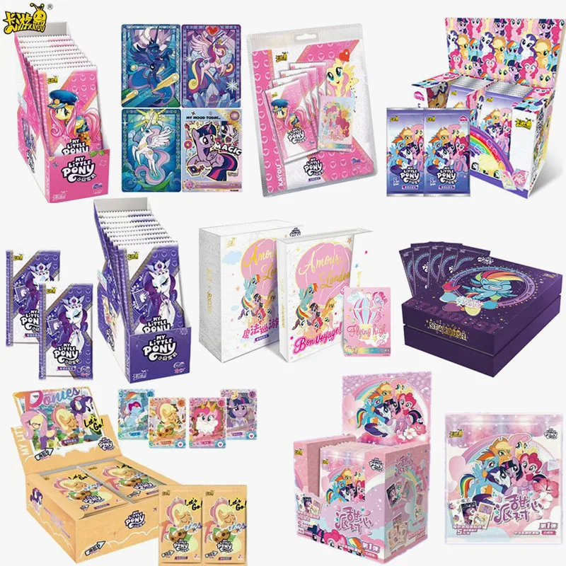 

KAYOU Genuine New My Little Pony Card Cute Funny Party Rare SGR LSR Cards Princess Collection Cards Children Toys Gifts
