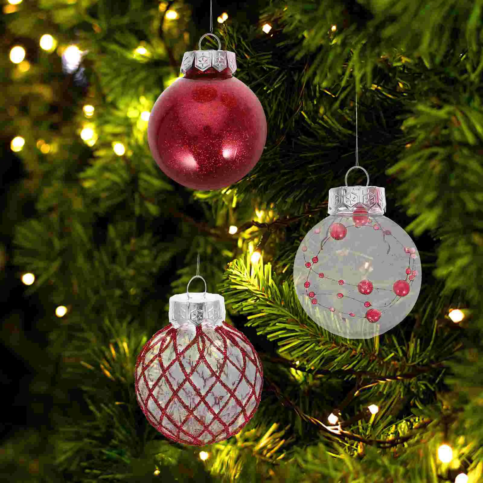 Christmas Balls Glitter Bauble Ornaments Christmas Tree Hanging Pendent New Year Party Decorations Navidad
Christmas Balls Glitter Bauble Ornaments Christmas Tree Hanging Pendent New Year Party Decorations Navidad
