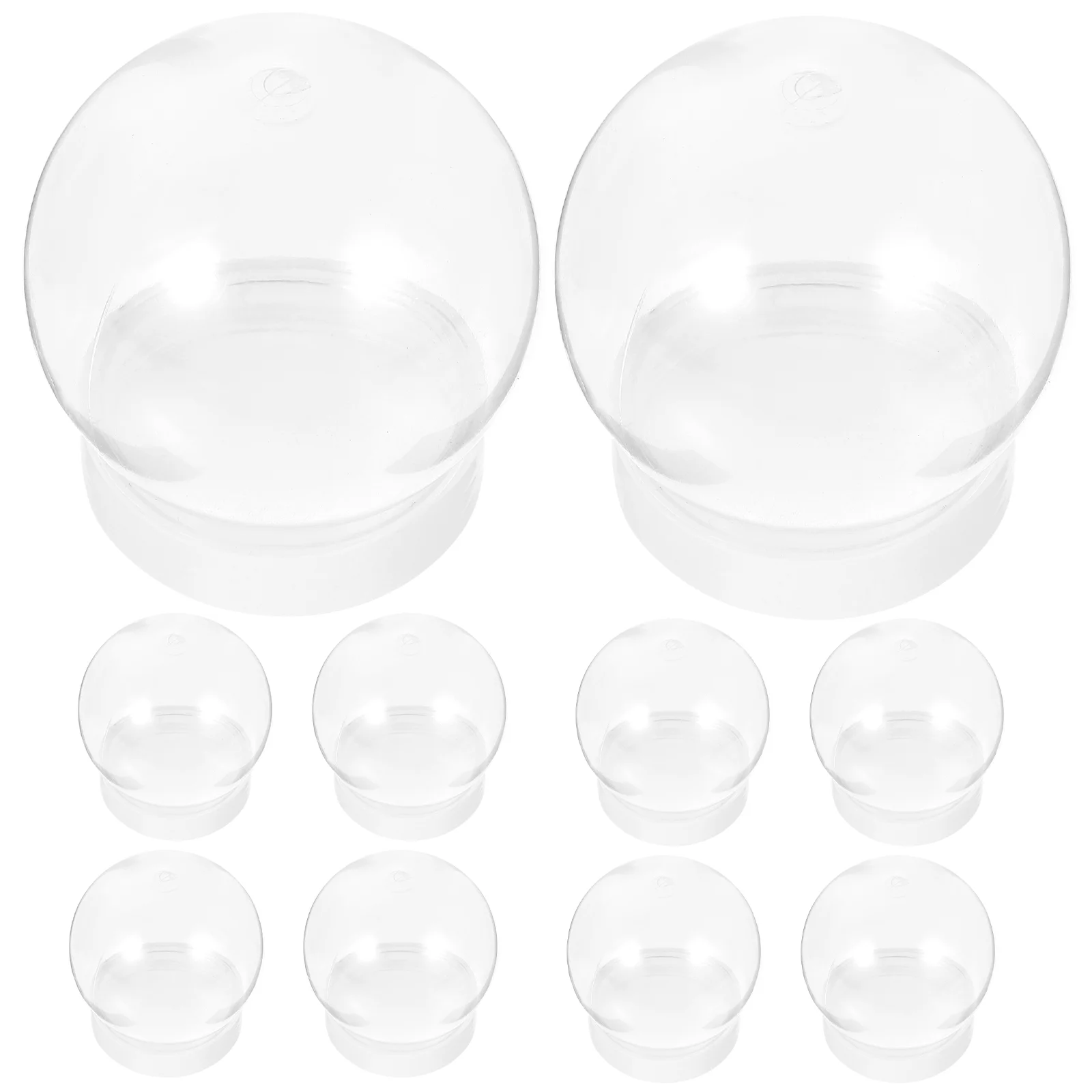DIY Snow Globe Small Snowglobe Empty Water Globes Christmas Clear Plastic Snow Globe Unique Compact for DIY Crafts
DIY Snow Globe Small Snowglobe Empty Water Globes Christmas Clear Plastic Snow Globe Unique Compact for DIY Crafts