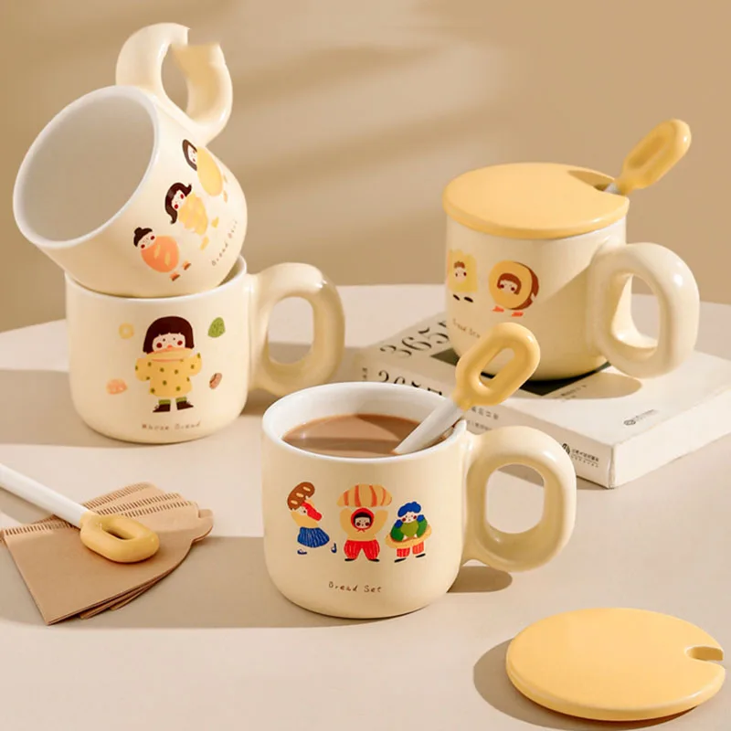 

Christmas Halloween Mug Stranger Japanese Breakfast Gift Cute Bottle Luxury Camping Office Shopping Cup Children Copa Drinkware