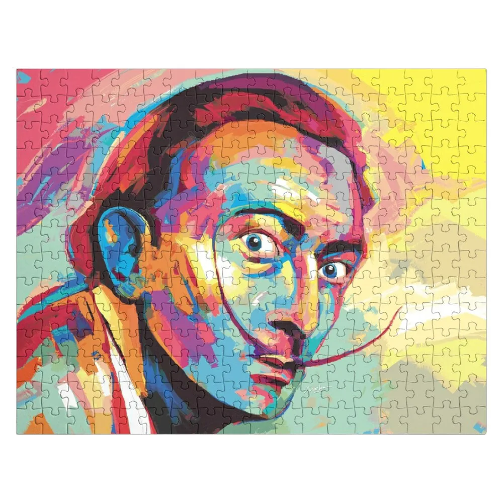 

Salvador Dali Portrait Jigsaw Puzzle Wood Puzzles For Adults Baby Toy Wooden Jigsaw Puzzle