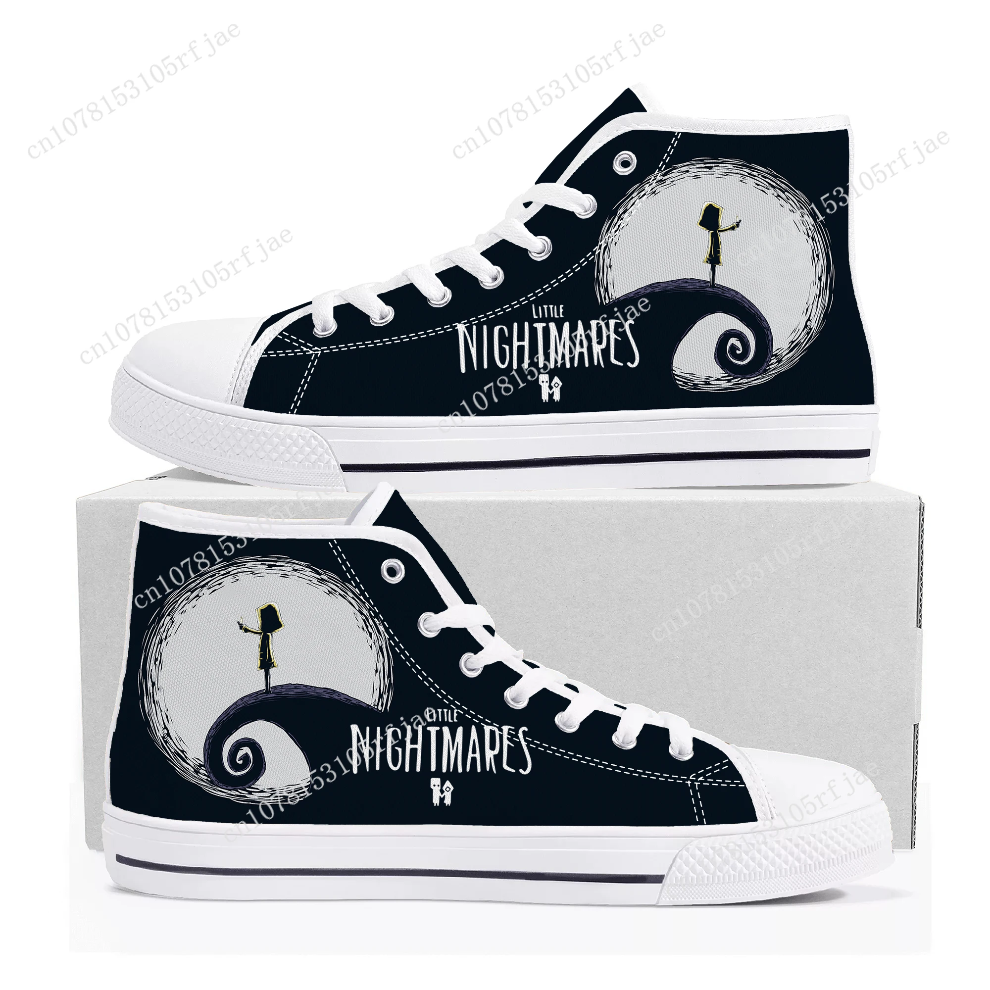 Game Little Nightmares High Top Sneakers Mens Womens Teenager High Quality Canvas Shoes Game Casual Fashion Tailor Made Sneaker
Game Little Nightmares High Top Sneakers Mens Womens Teenager High Quality Canvas Shoes Game Casual Fashion Tailor Made Sneaker
