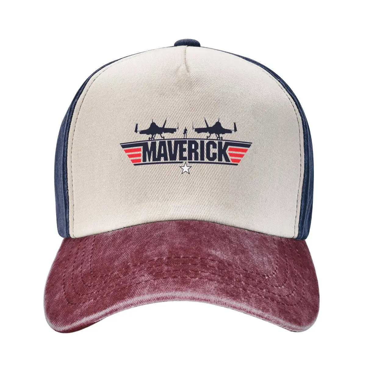 Top Gun Maverick Merchandise Men Women Baseball Cap Distressed Denim Hats Cap Casual Outdoor Summer Soft Snapback Hat
Top Gun Maverick Merchandise Men Women Baseball Cap Distressed Denim Hats Cap Casual Outdoor Summer Soft Snapback Hat