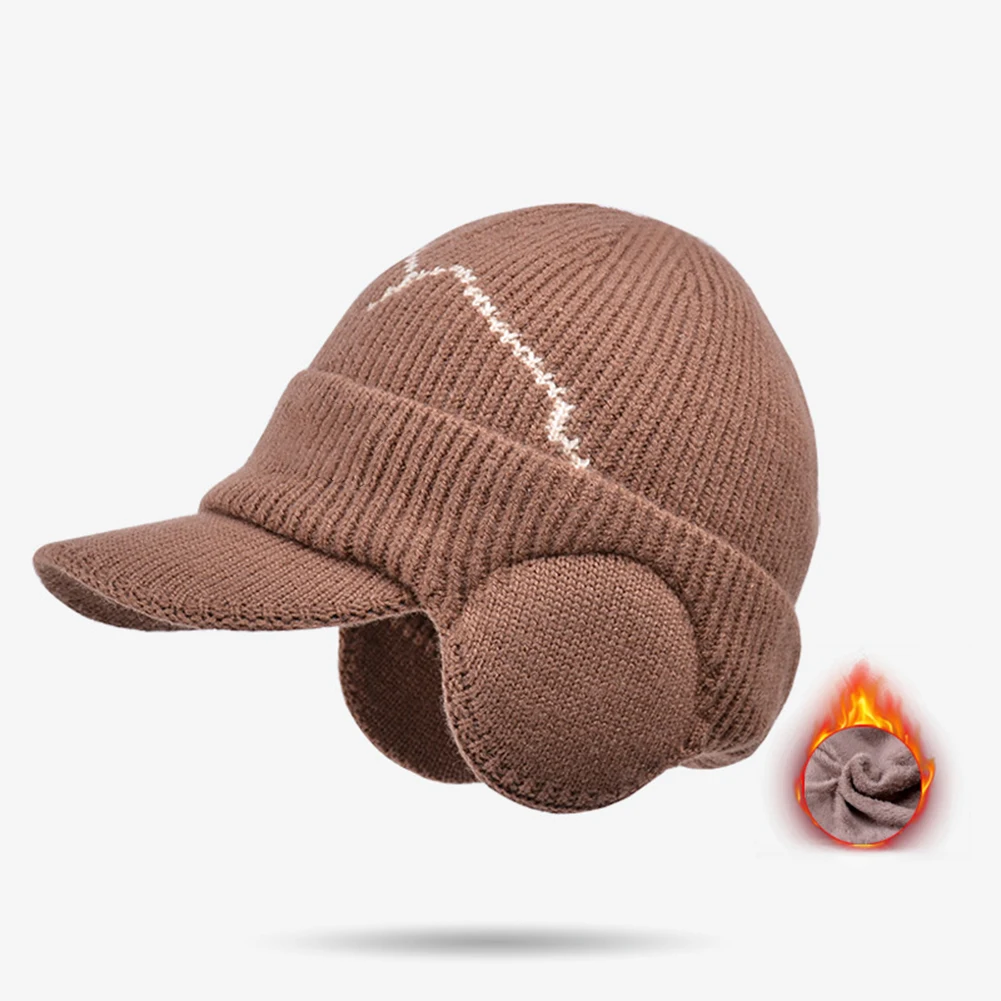 Warm Knitted Wool Cap with Velvet Lining Men's Outdoor Cycling Ear Protection Cap for Winter Eye and Ear Wind Protection
Warm Knitted Wool Cap with Velvet Lining Men's Outdoor Cycling Ear Protection Cap for Winter Eye and Ear Wind Protection