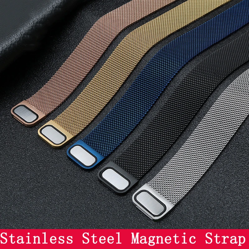 Magnetic Milan mesh strap watch strap for men and women watch bracelet silver black gold rosegold blue 12 14 15 16 18 20 22 23mm
Magnetic Milan mesh strap watch strap for men and women watch bracelet silver black gold rosegold blue 12 14 15 16 18 20 22 23mm