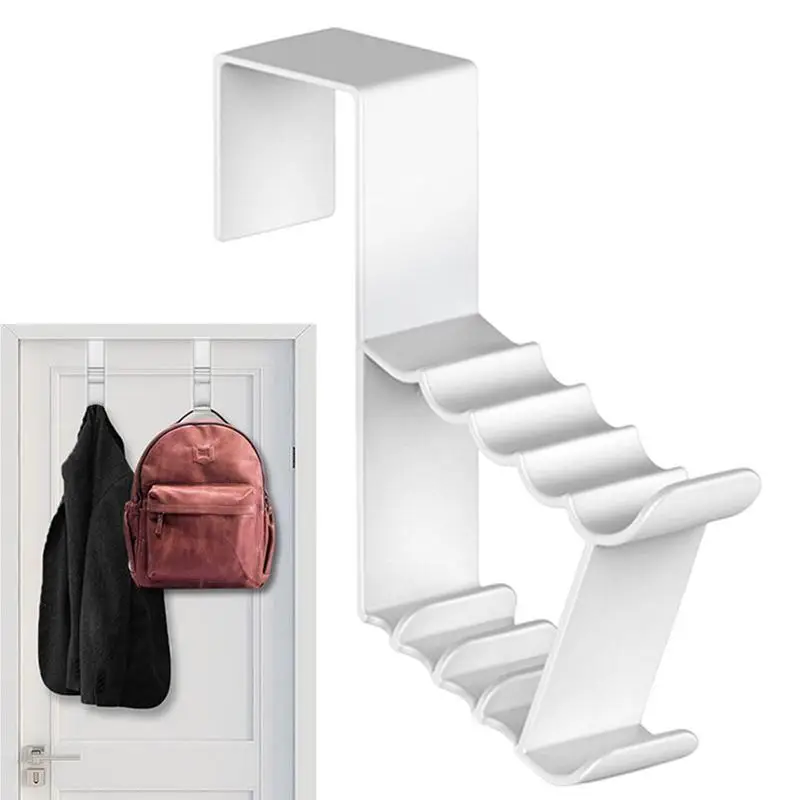 Over The Door Hooks Coat Hat Household New Holder Storage Multi-purpose Hanger Organizer Hooks Punch-Free Durable The Door Purse 
Over The Door Hooks Coat Hat Household New Holder Storage Multi-purpose Hanger Organizer Hooks Punch-Free Durable The Door Purse