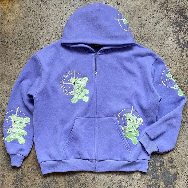 Goth Anime Embroidery Hoodies Women High Street Harajuku Retro Hip Hop Zip Up Hoodie Loose Man Sweatshirt Clothes Y2K Hoodie
Goth Anime Embroidery Hoodies Women High Street Harajuku Retro Hip Hop Zip Up Hoodie Loose Man Sweatshirt Clothes Y2K Hoodie