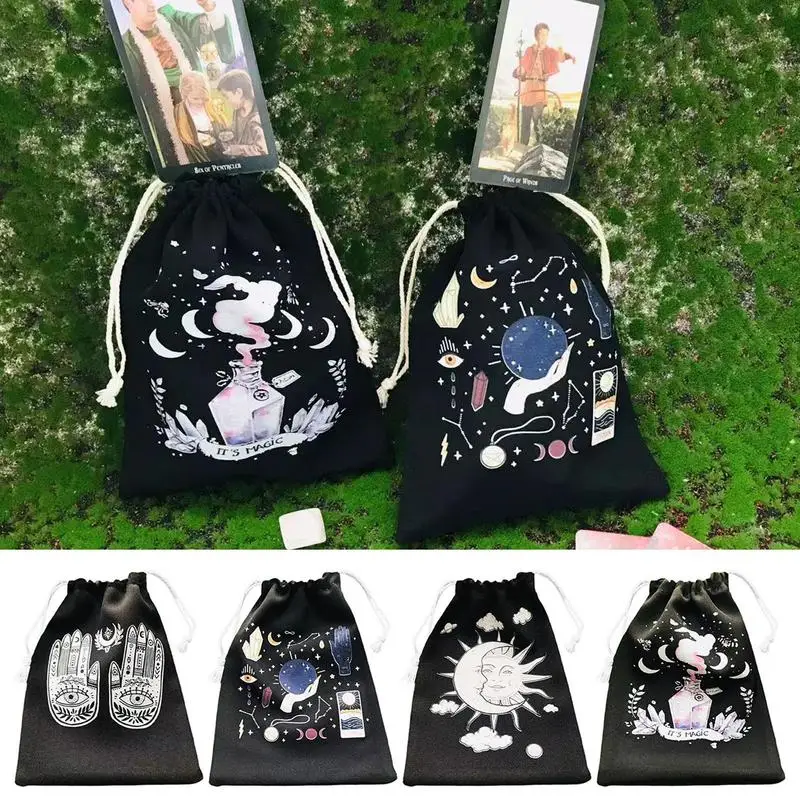 Tarot Card Storage Unique Drawstring Tarot Card Case Tarot Card Accessories Tarot Card Pouch For Oracle Card Crystal Tarot Pouch
Tarot Card Storage Unique Drawstring Tarot Card Case Tarot Card Accessories Tarot Card Pouch For Oracle Card Crystal Tarot Pouch