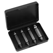 4Pcs Damaged Screw Extractor Drill Bit Set Stripped Broken Screw Bolt Remover Extractor Easily Take Out Demolition Tools
4Pcs Damaged Screw Extractor Drill Bit Set Stripped Broken Screw Bolt Remover Extractor Easily Take Out Demolition Tools