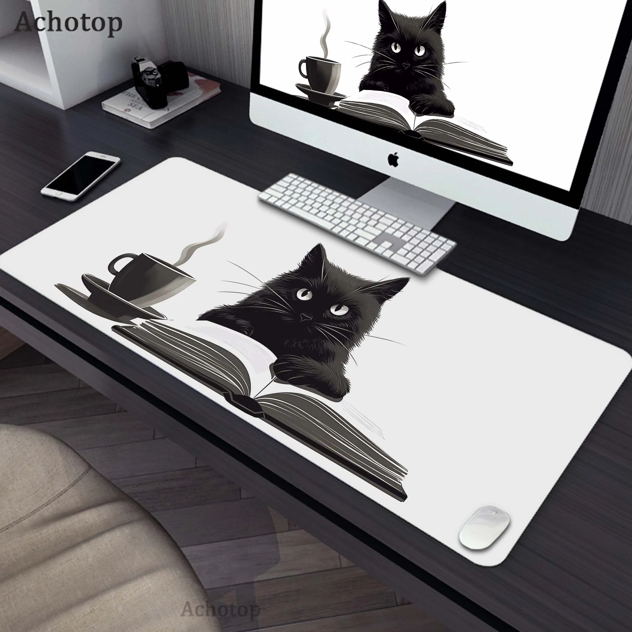 Extended Mouse Pad Office Mousepad Gaming Speed Keyboard Pads Table Carpet Computer Cute Black Kitten Pattern Gamer Desk Mat
Extended Mouse Pad Office Mousepad Gaming Speed Keyboard Pads Table Carpet Computer Cute Black Kitten Pattern Gamer Desk Mat