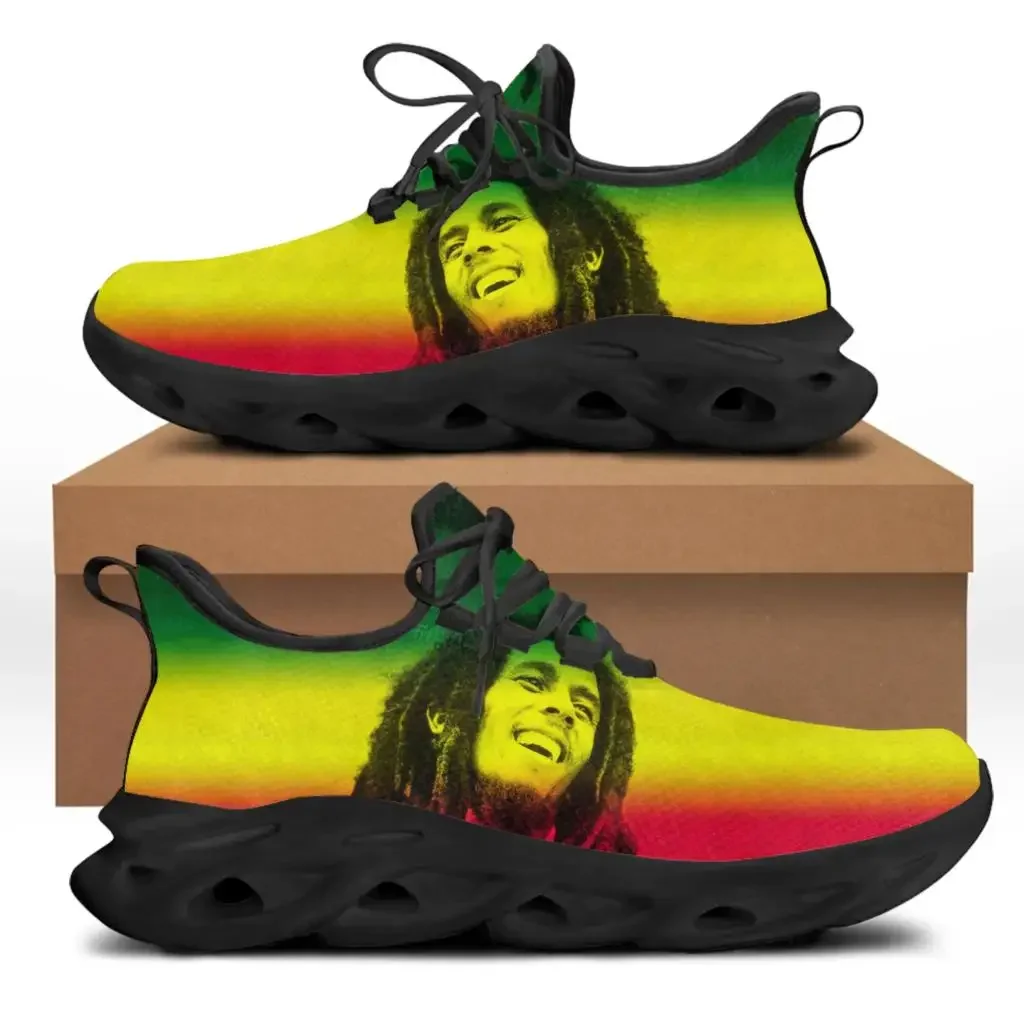 Bob Marley Reggae Rasta Music Singer Flats Sneakers Mens Womens Sports Running Shoes High Quality DIY Sneaker Custom Made Shoe
Bob Marley Reggae Rasta Music Singer Flats Sneakers Mens Womens Sports Running Shoes High Quality DIY Sneaker Custom Made Shoe