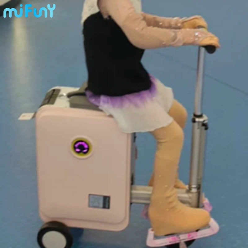 MIFUNY SE3S Electric Luggage USB Charging Pink Travel Riding The Ultra-light Mobility Scooter Carry on Luggage with Wheels
MIFUNY SE3S Electric Luggage USB Charging Pink Travel Riding The Ultra-light Mobility Scooter Carry on Luggage with Wheels
