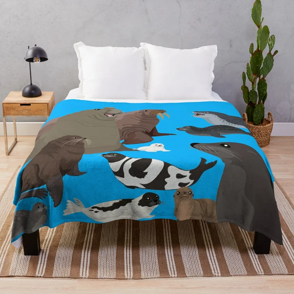 I Am Thankful For Pinnipeds Throw Blanket Furry Blankets Blanket Fluffy fluffy blanket Plaid on the sofa
I Am Thankful For Pinnipeds Throw Blanket Furry Blankets Blanket Fluffy fluffy blanket Plaid on the sofa