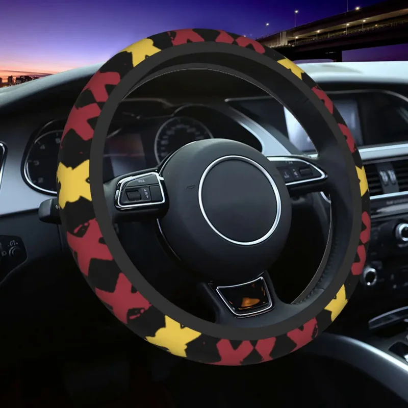 38cm Covers Bob Marley 3 Little Birds Braid On The Steering Wheel Cover -styling Car Accessories
38cm Covers Bob Marley 3 Little Birds Braid On The Steering Wheel Cover -styling Car Accessories