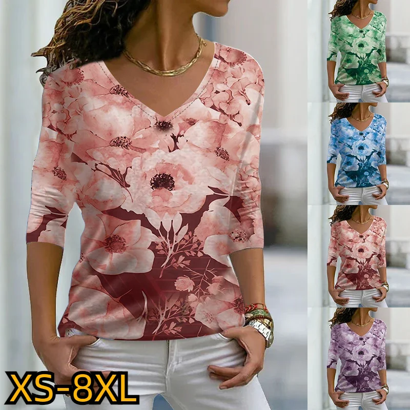 2023 Fashion T-shirt Loose Clothes Autumn Winter Women's New Design Printed Top Vintage Elegant Long Sleeve 3D Printed Pullover 
2023 Fashion T-shirt Loose Clothes Autumn Winter Women's New Design Printed Top Vintage Elegant Long Sleeve 3D Printed Pullover
