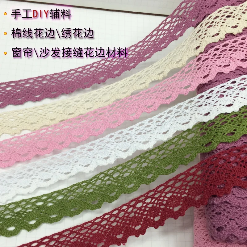 50Yards Beige Cotton Thread Embroidered Lace Net Ribbons DIY Decorative Lace Sofa Curtain Bedding Handcraft Accessories Lace
50Yards Beige Cotton Thread Embroidered Lace Net Ribbons DIY Decorative Lace Sofa Curtain Bedding Handcraft Accessories Lace
