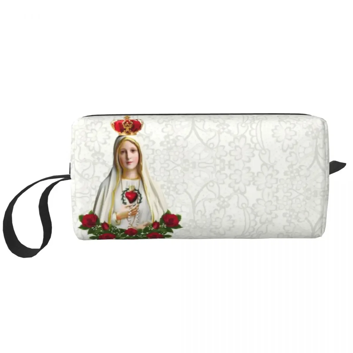Косметичка Our Lady Of Fatima, косметичка с португальскими четками, католическими четками, Дева Мария, органайзер для косметики, женский косметический набор для хранения косметики
Косметичка Our Lady Of Fatima, косметичка с португальскими четками, католическими четками, Дева Мария, органайзер для косметики, женский косметический набор для хранения косметики