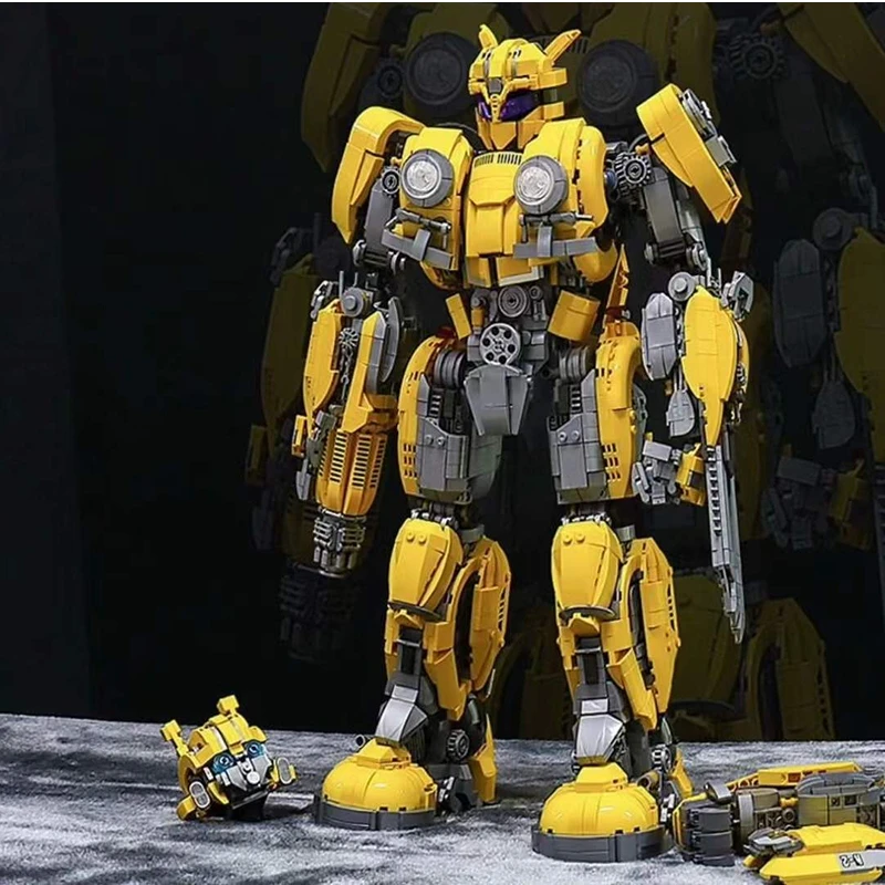 MOC 773 Transformers Bumblebee Robot Bricks Toys MOC 773 Transformers Bumblebee Robot Bricks Toys