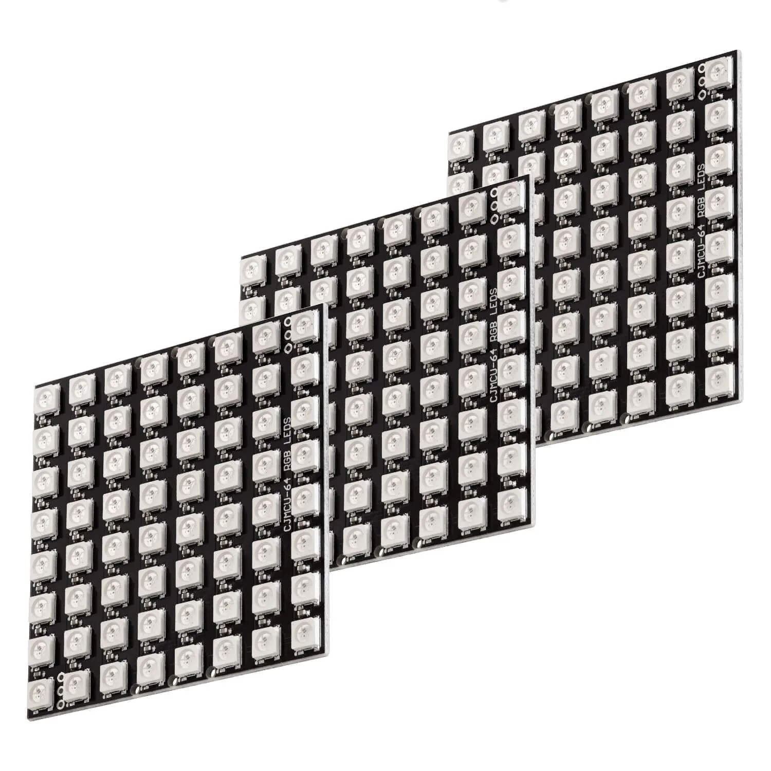 

3 x U 64 LED Matrix Panel CJMCU-8X8 Module Compatible with for Arduino and for Raspberry Pi