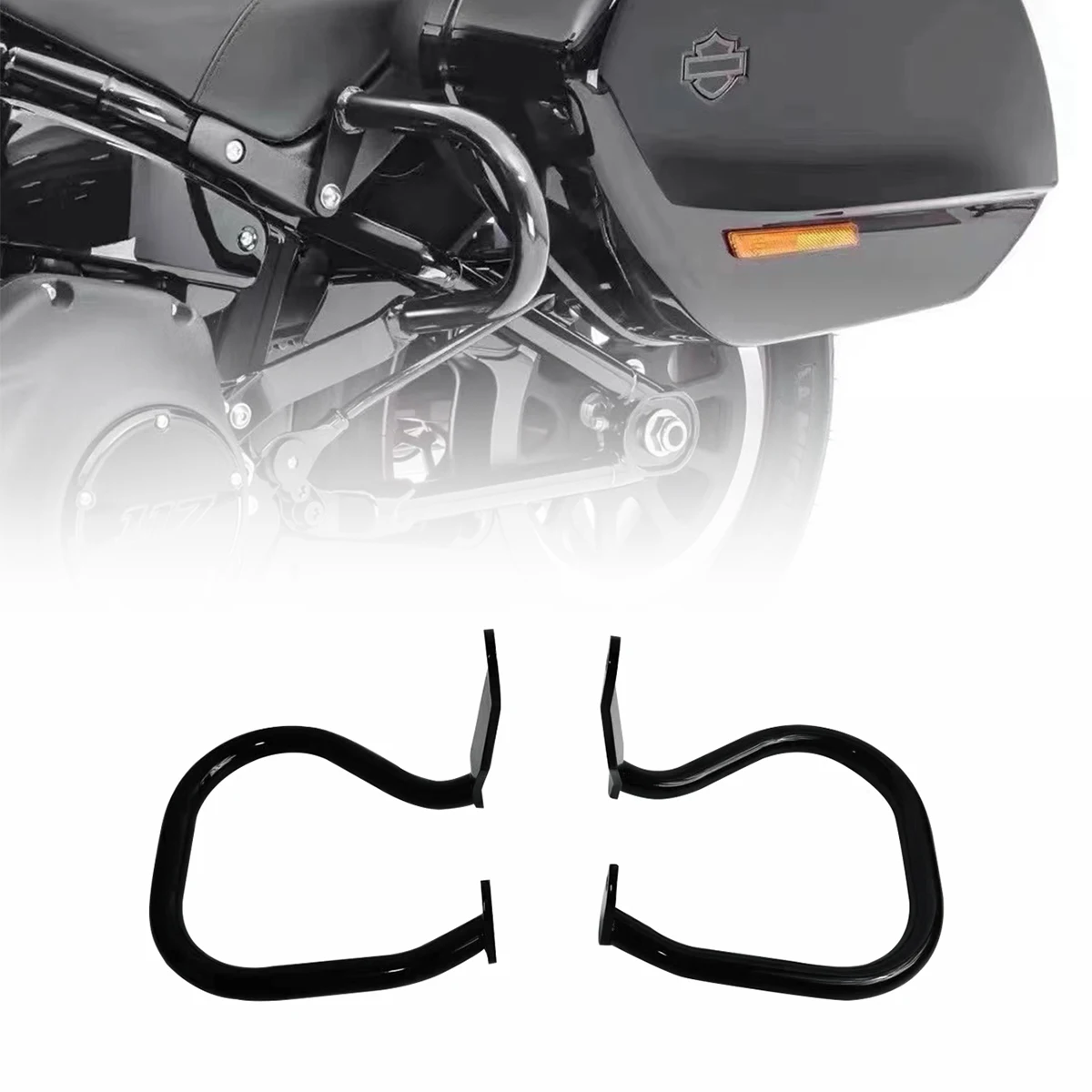 

Защита двигателя мотоцикла, противоударный стержень, стальной бампер, буферная рама, боковая защита для Harley Low Rider ST Sport Glide