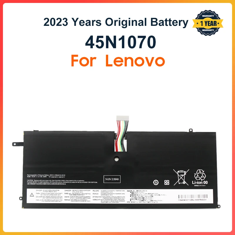 Аккумулятор 45N1070 45N1071 для ноутбука Lenovo ThinkPad X1 Carbon 3444 3448 3460 серии 14,8 в Ач 46 Втч
Аккумулятор 45N1070 45N1071 для ноутбука Lenovo ThinkPad X1 Carbon 3444 3448 3460 серии 14,8 в Ач 46 Втч