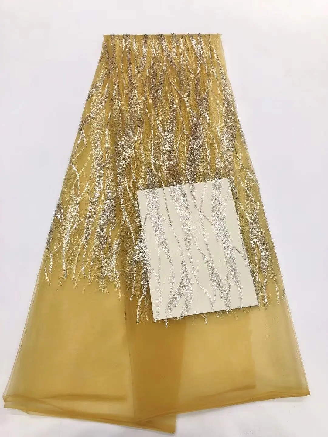 Embroidery Tulle Lace with sequins SYJ-1098864 hot sale bridal French bead Lace Fabric
Embroidery Tulle Lace with sequins SYJ-1098864 hot sale bridal French bead Lace Fabric