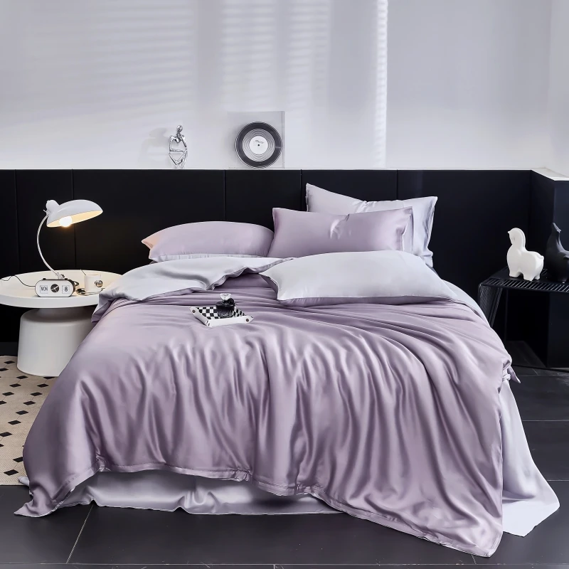 

Svetanya 100s Lyocell Silkly Bedding Sets Summer Bed Linens Ru Europe Queen King Single Size Pillowcase Sheet Duvet Cover