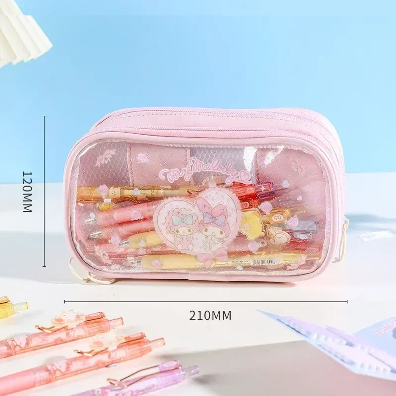 Школьные канцелярские принадлежности Sanrio, школьные награды, прозрачный карандаш, милый японский карандаш Kuromi Cinnamorollins из ПВХ, фотоподарок 
Школьные канцелярские принадлежности Sanrio, школьные награды, прозрачный карандаш, милый японский карандаш Kuromi Cinnamorollins из ПВХ, фотоподарок