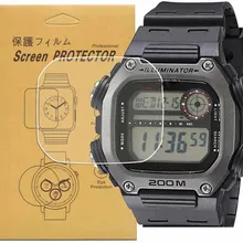 Protector For DW-291 DW-291H-1BVCF DW-291H-1AVCF DW-291H-9AVCF DW-291H DW291 Watch ClearTPU Nano Explosion-proof