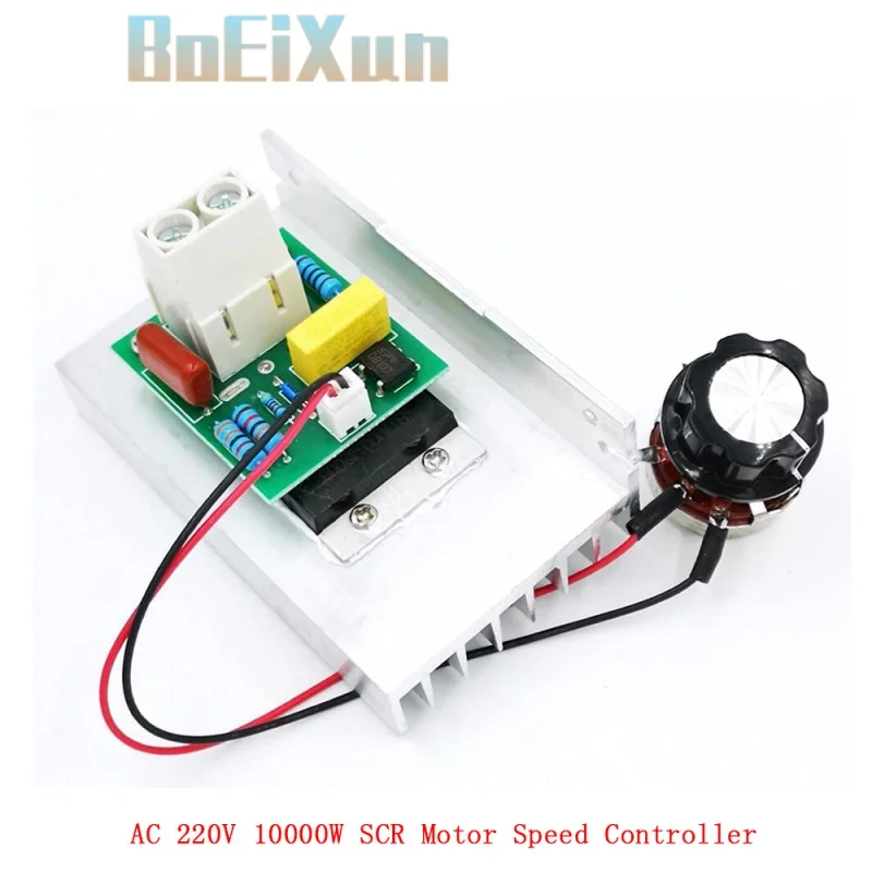 10000W Thyristor Power Regulator AC 220V SCR Dimmers High Power Electronic Digital Regulator Dimming Speed Voltage Regulator
10000W Thyristor Power Regulator AC 220V SCR Dimmers High Power Electronic Digital Regulator Dimming Speed Voltage Regulator