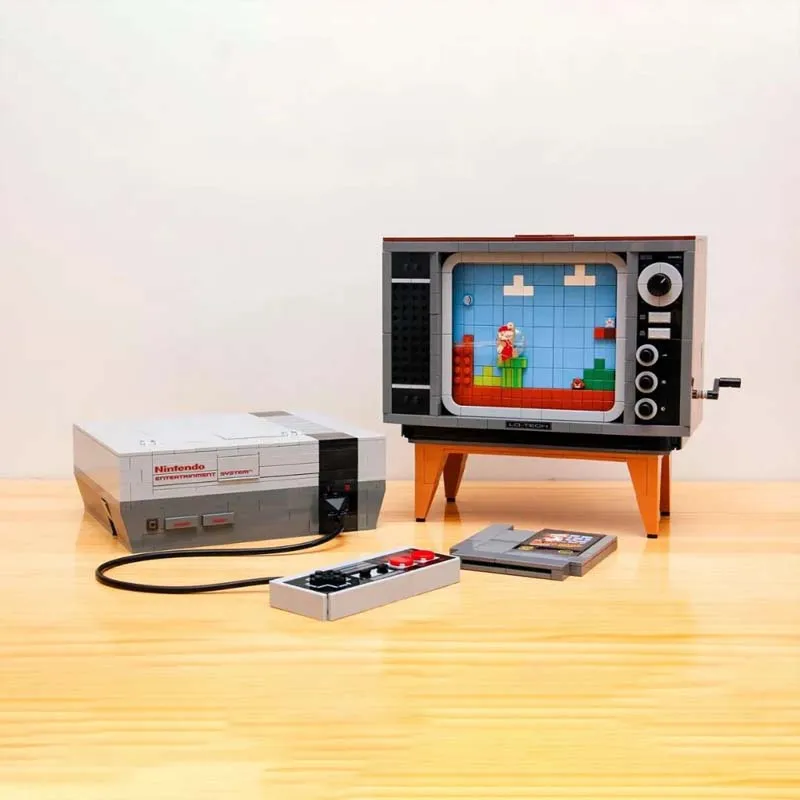 Светодиодная лампа, дисплей Super MOC, консоль NES, развлекательная модель, конструктор в сборе, ТВ 71374, детская игрушка, подарок для детей
Светодиодная лампа, дисплей Super MOC, консоль NES, развлекательная модель, конструктор в сборе, ТВ 71374, детская игрушка, подарок для детей