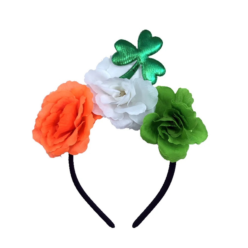 Headbands Rose Hair Hoops Girls Hair Accessories Headdress for Festival St Patrick Day Party
Headbands Rose Hair Hoops Girls Hair Accessories Headdress for Festival St Patrick Day Party