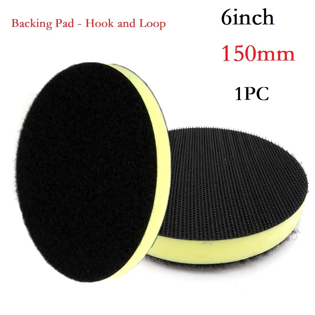 1PCS Interface Pads 6Inch 150mm PU Foam Durable Anti-corrosion Backing Pad Hook And Loop For Sanding Pad Quick Changeouts
1PCS Interface Pads 6Inch 150mm PU Foam Durable Anti-corrosion Backing Pad Hook And Loop For Sanding Pad Quick Changeouts