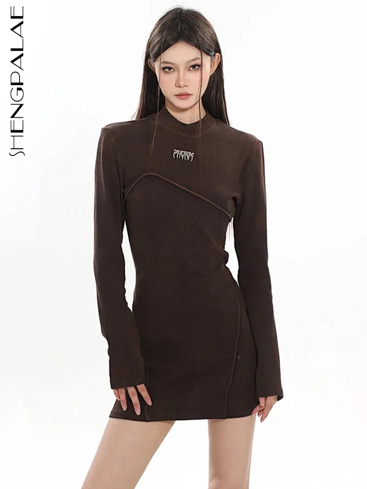SHENGPALAE Knit Dress For Women Winter Fashion Versatile O-neck Full Sleeve Mini Sweater Vestido Female 2023 New Trendy 5R8284
SHENGPALAE Knit Dress For Women Winter Fashion Versatile O-neck Full Sleeve Mini Sweater Vestido Female 2023 New Trendy 5R8284