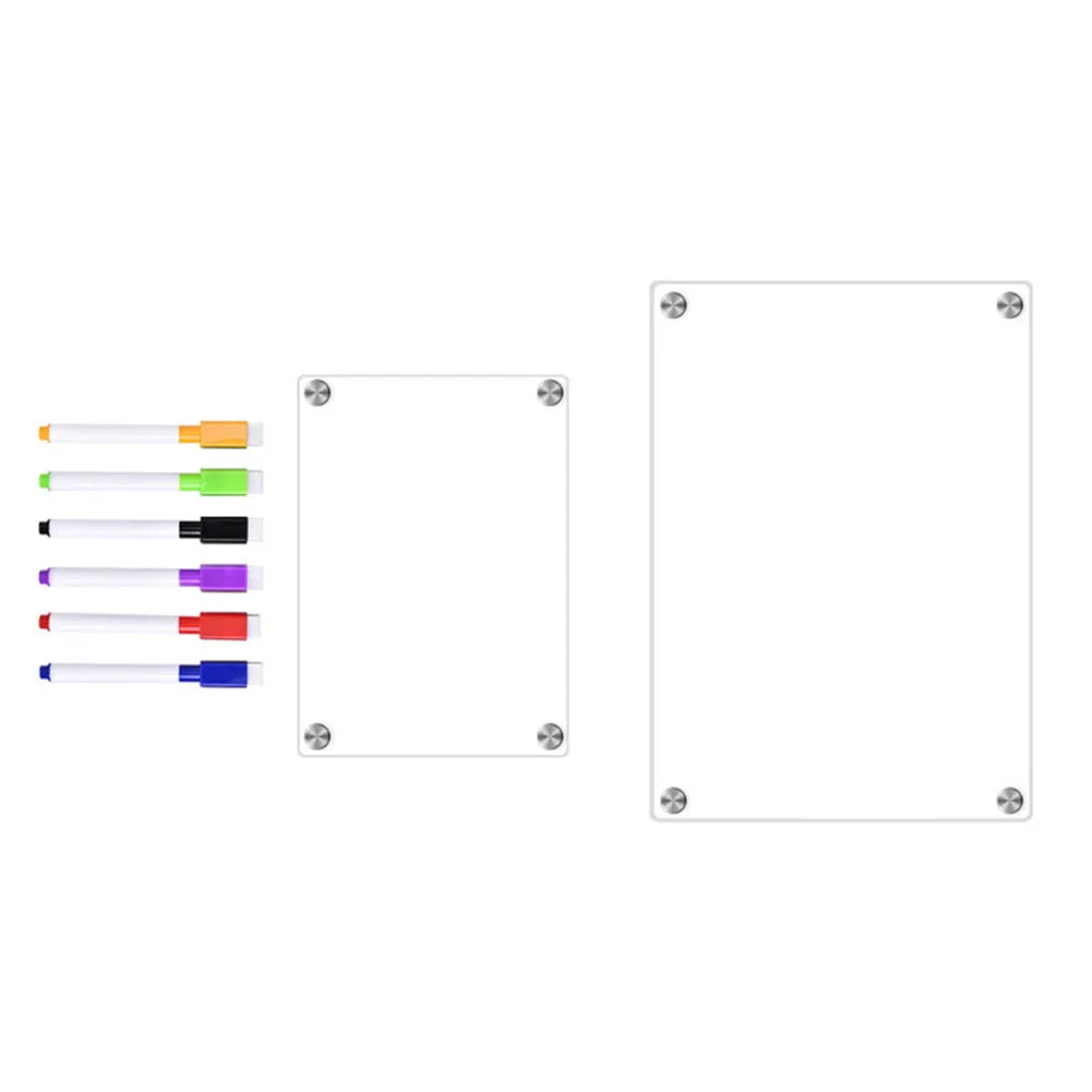 Acrylic Magnetic Calendar Transparent Fridge Calendar Message Board Note-taking Board Erasable DIY Refrigerator Stickers
Acrylic Magnetic Calendar Transparent Fridge Calendar Message Board Note-taking Board Erasable DIY Refrigerator Stickers