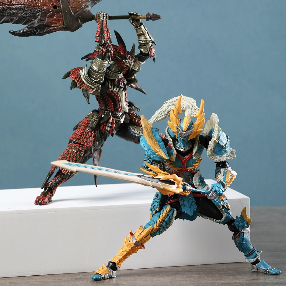 Zinogre Rathalos Armor Swordsman PVC Action Figure Collection Model Toy Doll Gift
Zinogre Rathalos Armor Swordsman PVC Action Figure Collection Model Toy Doll Gift