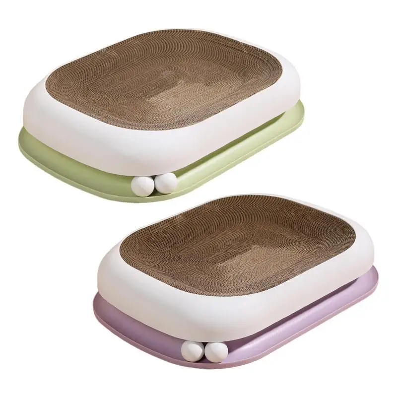 Cat Scratching Pad Corrugated Scratcher Cardboard Bed Couch Double Layer & Ball Cat Scratcher Recycle Corrugated Paper Pad
Cat Scratching Pad Corrugated Scratcher Cardboard Bed Couch Double Layer & Ball Cat Scratcher Recycle Corrugated Paper Pad