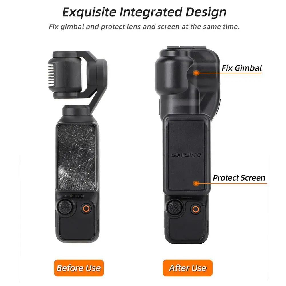 Крышка объектива для DJI Osmo Pocket 3 Встроенный карданный шарнир Защитная крышка для экрана устойчивая к царапинам карманная 3 Аксессуары
Крышка объектива для DJI Osmo Pocket 3 Встроенный карданный шарнир Защитная крышка для экрана устойчивая к царапинам карманная 3 Аксессуары