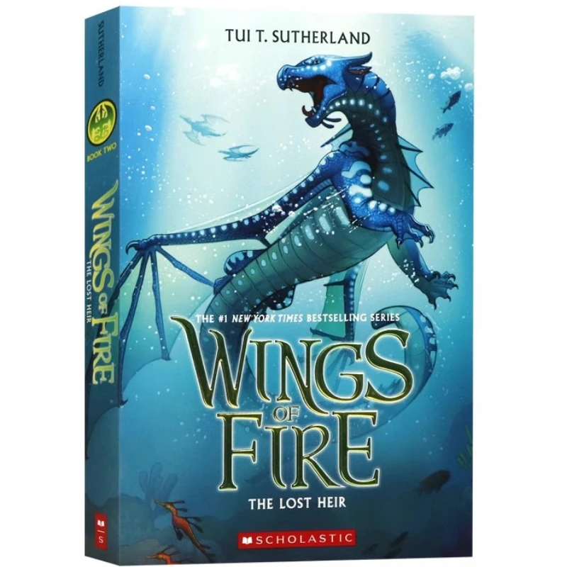 

Wings of Fire 2 The Lost Heir, Teen English in books story, Magic Fantasy Adventure novels 9781338883206