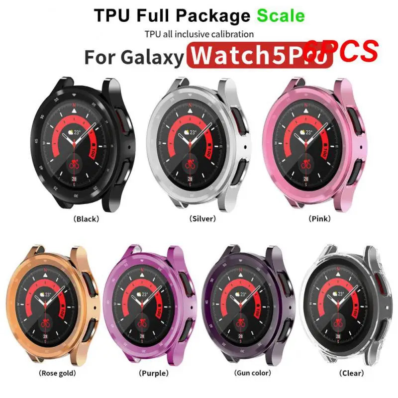 6 шт. для Galaxy Watch 5 прозрачная устойчивая к царапинам мягкая Гелевая пленка для Galaxy Watch 5 40/44 мм Smart
6 шт. для Galaxy Watch 5 прозрачная устойчивая к царапинам мягкая Гелевая пленка для Galaxy Watch 5 40/44 мм Smart