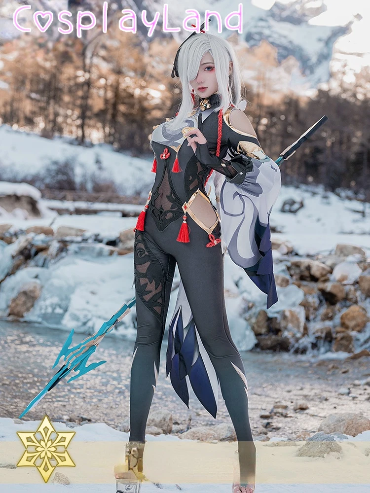 Game Genshin Impact Cosplay Shenhe Costume Women Suit Halloween Costume Sexy Jumpsuit Shen He Costume Role Play Outfit XS-XXL
Game Genshin Impact Cosplay Shenhe Costume Women Suit Halloween Costume Sexy Jumpsuit Shen He Costume Role Play Outfit XS-XXL