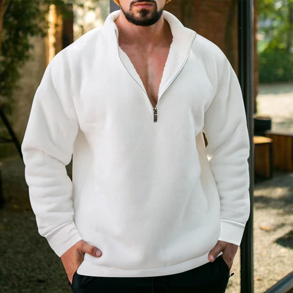 Comfy Fashion Mens Hoodie Mens Sweatshirt Pullover Regular Stand Neck Thermal Top Warm Zip Up Breathable Casual
Comfy Fashion Mens Hoodie Mens Sweatshirt Pullover Regular Stand Neck Thermal Top Warm Zip Up Breathable Casual