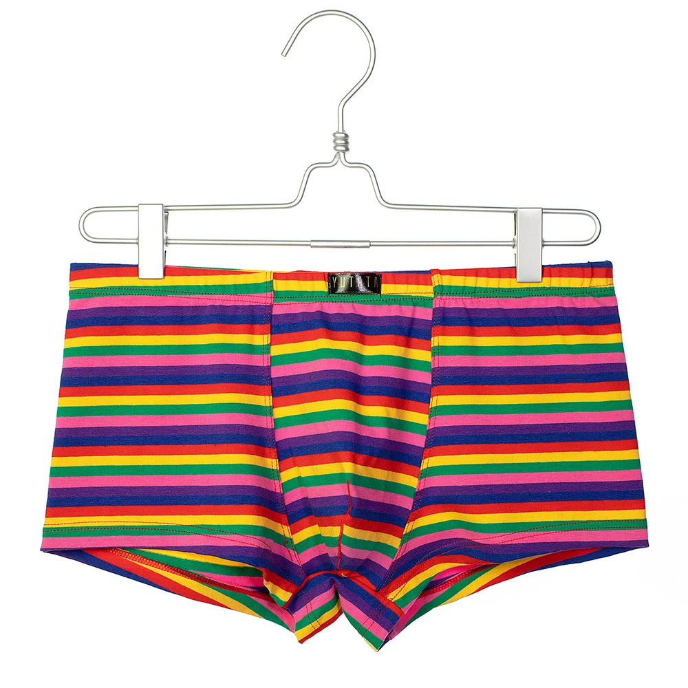 Fashion Men Striped Breathable Shorts Hombre U Convex Trunk Underpants Bulge Pouch Jockstrap Boxer Briefs Comfortable Underwear
Fashion Men Striped Breathable Shorts Hombre U Convex Trunk Underpants Bulge Pouch Jockstrap Boxer Briefs Comfortable Underwear