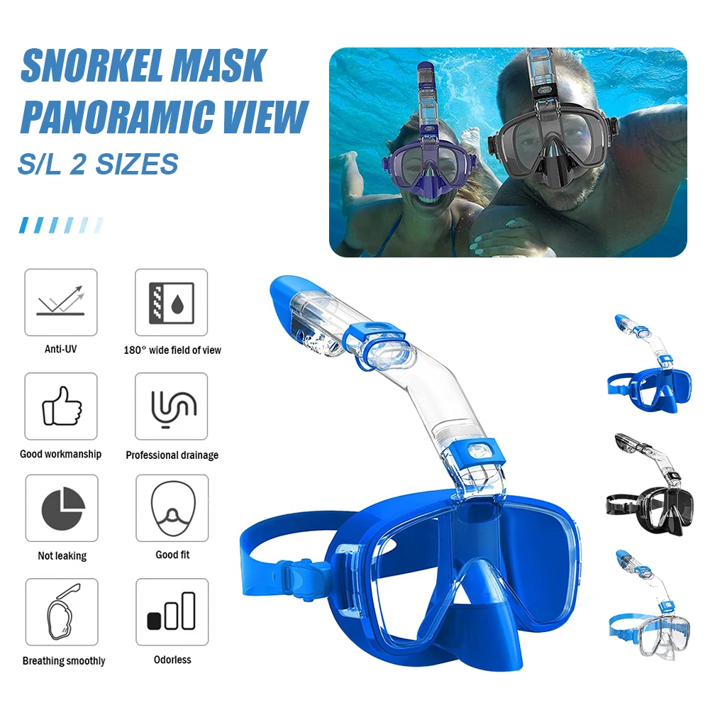2022 New Summer Half Face Snorkel Mask Anti-Fog 180° Panoramic View Diving Mask Dry Top With Camera Mount Anti-Leak Goggles
2022 New Summer Half Face Snorkel Mask Anti-Fog 180° Panoramic View Diving Mask Dry Top With Camera Mount Anti-Leak Goggles